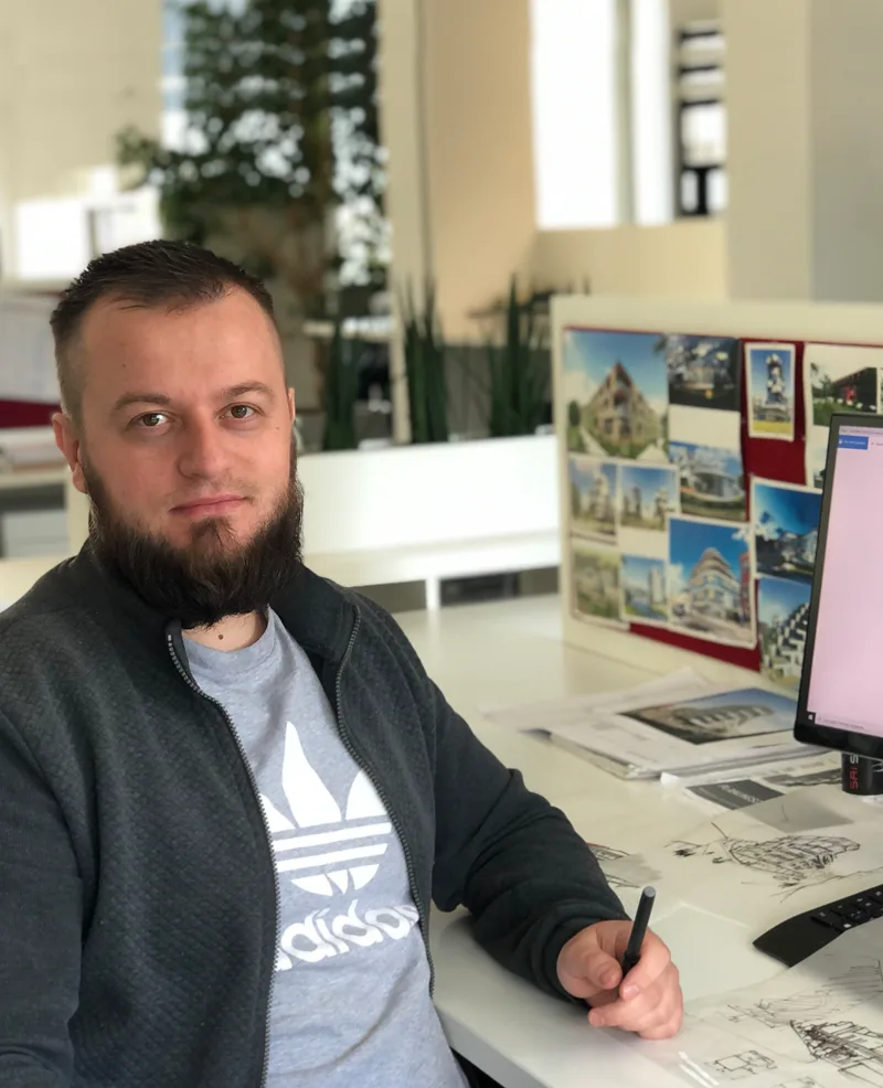 Almin Ćorić, Architekt Dipl.-Ing. (Univ)